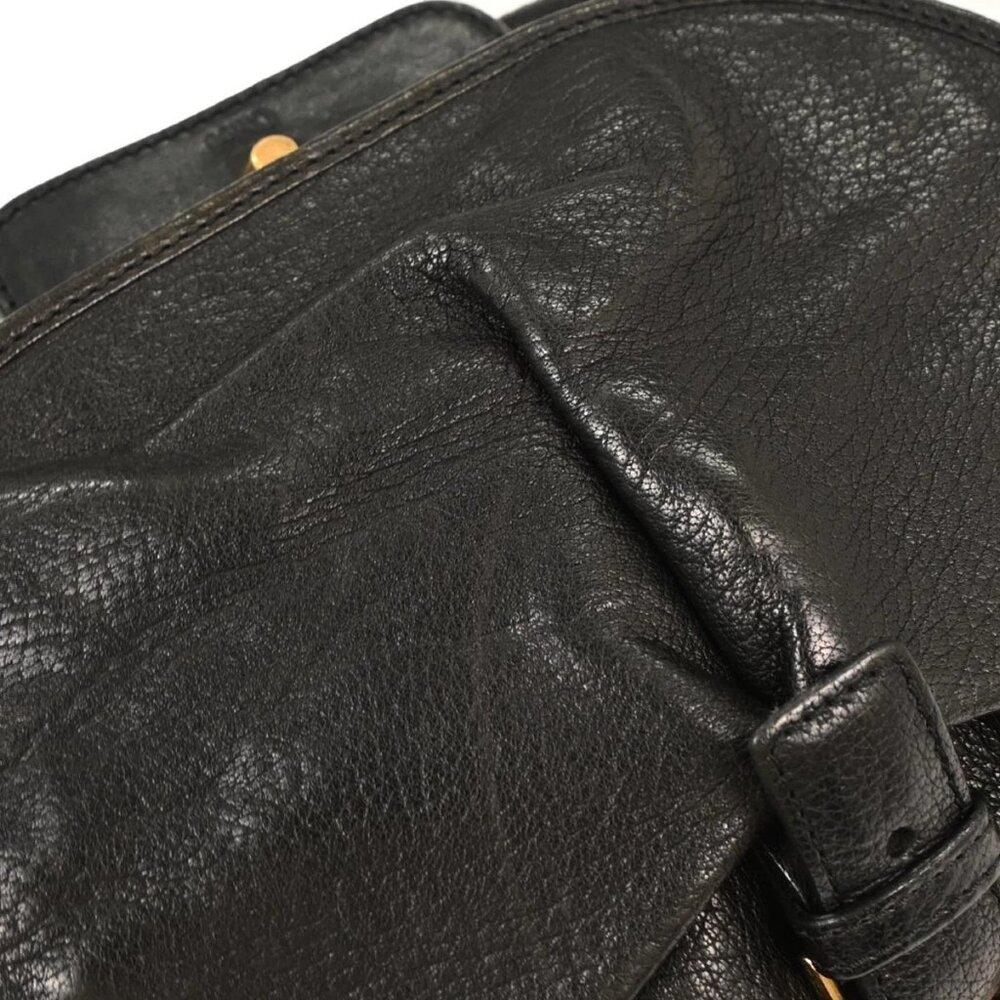 Chloe Black Leather Mavis Shoulder Bag 02-10-51-5811 155296 - Picture 7 of 10